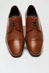 Burton Tan Leather Derby Shoes thumbnail 3