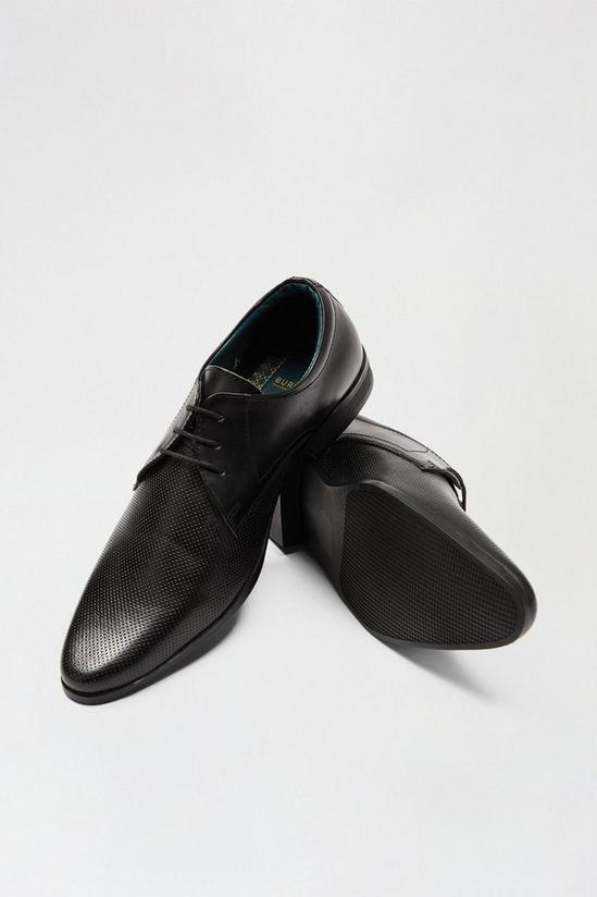 Burton Black Thatcher Derby Shoes 3