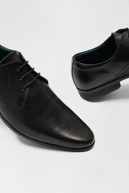 Burton Black Thatcher Derby Shoes 4