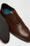 Burton Brown Leather Look Oxford Shoes thumbnail 3