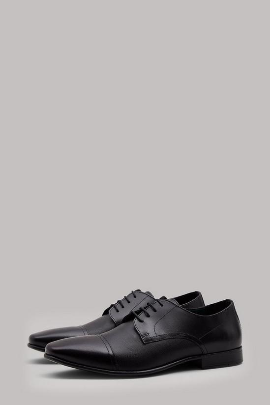Burton Black Leather Derby Shoes 2
