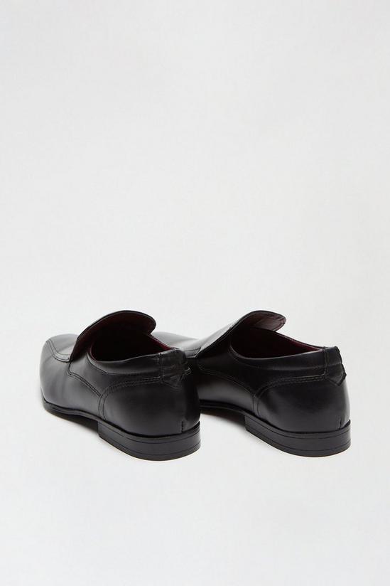 Burton Black Leather Loafers 3