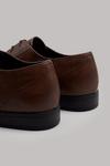 Burton Tan Leather Look Formal Derby Shoes thumbnail 4