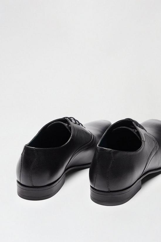 Burton Black Leather Oxford Shoes 4