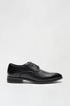 Burton Black Leather Look Derby Shoes thumbnail 1