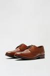 Burton Tan Leather Brogue Shoes thumbnail 2