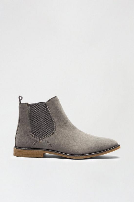 Burton Grey Chelsea Boots 1