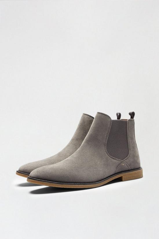 Burton Grey Chelsea Boots 2