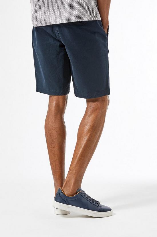 Burton Navy Chino Shorts 4