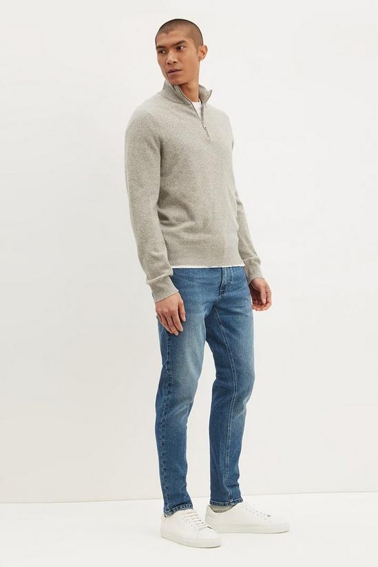 Burton Skinny Sharp Mid Blue Jeans 2