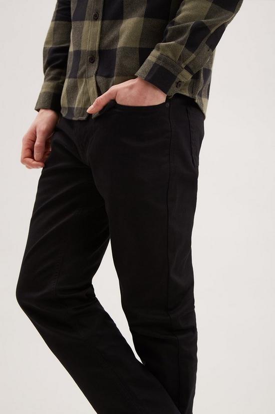Burton Slim Fit Crop Black Jeans 4