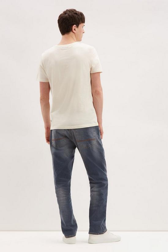 Burton Straight Grey Blue Jeans 3