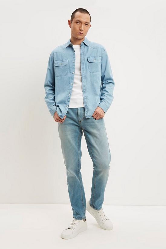 Burton Slim Fit Light Blue Jeans 2