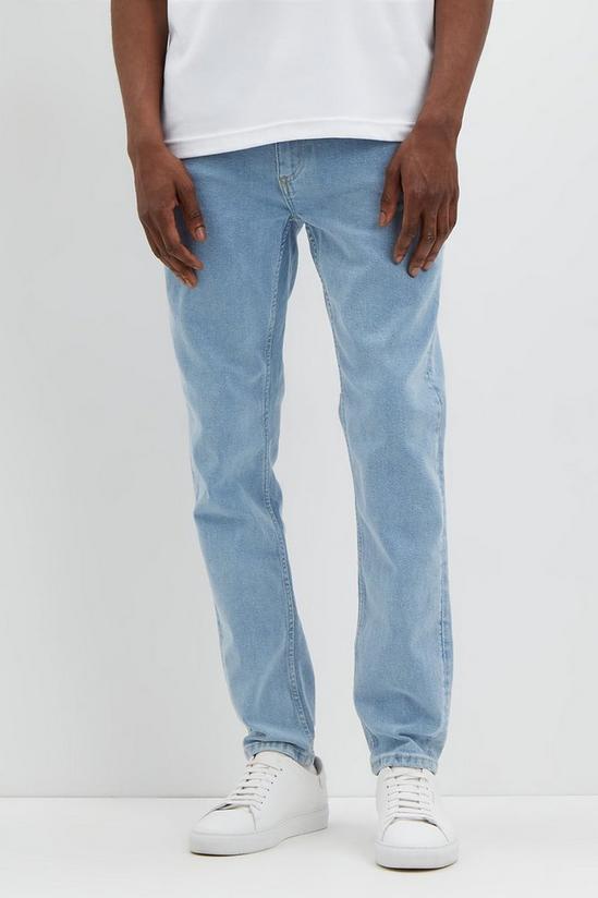 Burton Skinny Light Blue Wash Jeans 1