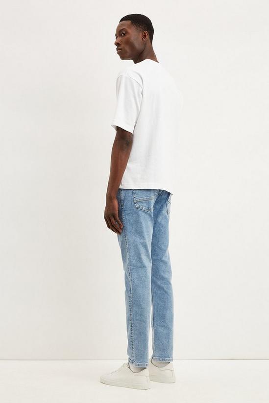 Burton Slim Fit Mid Blue Rinse Jeans 3