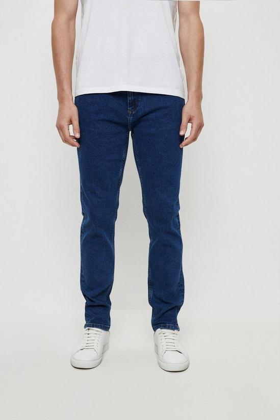Burton Slim Fit Blue Rinse Jeans 1