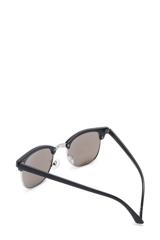 Burton Blue Lens Clubmaster Sunglasses 4
