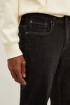 Burton Slim Fit Rinse Black Jeans thumbnail 4