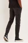 Burton Slim Fit Washed Almost Black Jeans thumbnail 3
