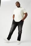 Burton Plus And Tall Tapered Black Strong Jeans thumbnail 1
