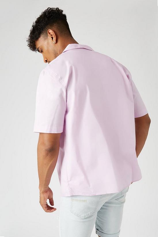 Burton Relaxed Fit Poplin Shirt With Revere Collar 3