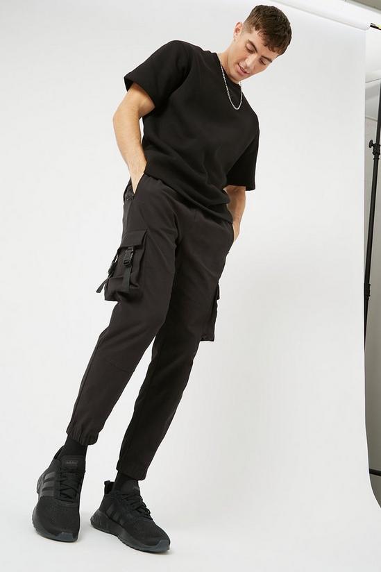 Burton Slim Fit Clip Pocket Cargo Trousers 1
