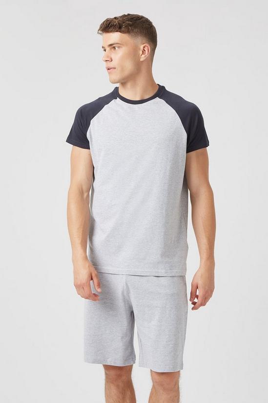Burton Raglan Sleepwear Set Grey 1