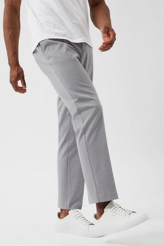 Burton Tailored Mid Grey Trousers 1