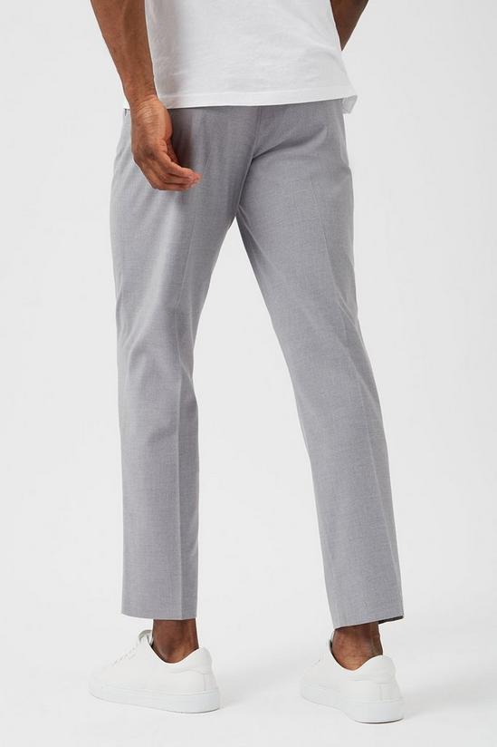 Burton Tailored Mid Grey Trousers 3
