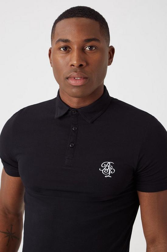 Burton Embroidered Muscle Fit Polo Shirt 4