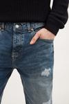 Burton Tapered Stitch Repair Rip Jeans thumbnail 4