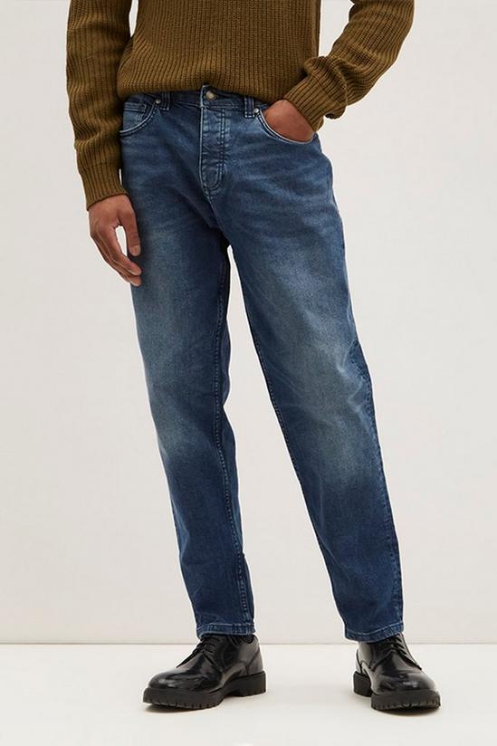 Burton Tapered Indigo Rinse Jeans 1