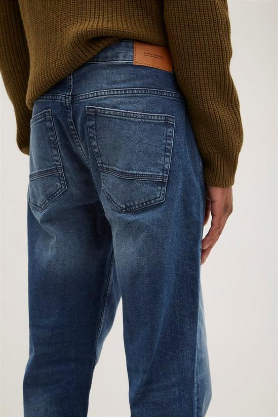 Burton Tapered Indigo Rinse Jeans 4