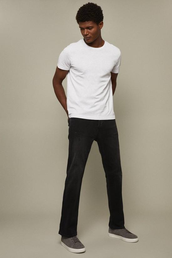 Burton Relaxed Fit Washed Black Jeans 2