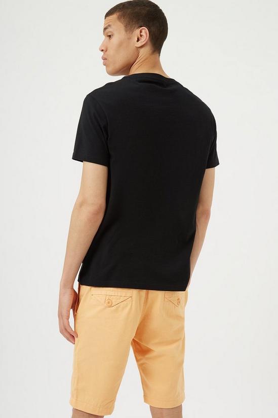 Burton Orange Chino Shorts 3