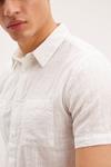 Burton Regular Fit Linen Look Twin Pocket Shirt thumbnail 4