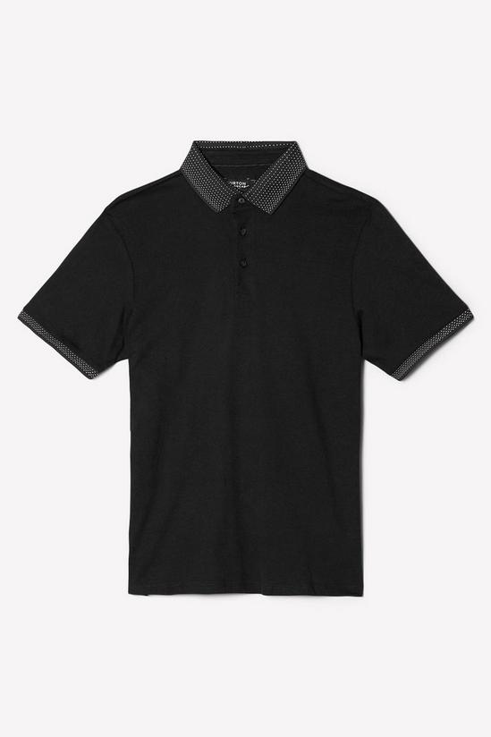 Burton Jacquard Collar Polo Shirt 5