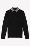 Burton Long Sleeve Jacquard Polo Shirt thumbnail 5