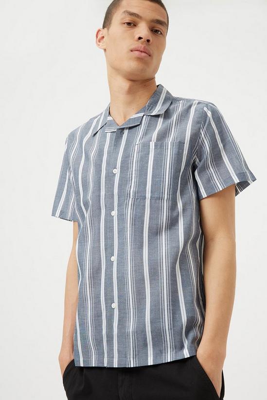 Burton Navy Stripe Shirt 1