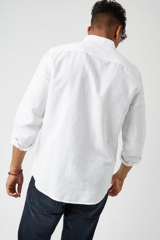 Burton Long Sleeve Linen Shirt 3