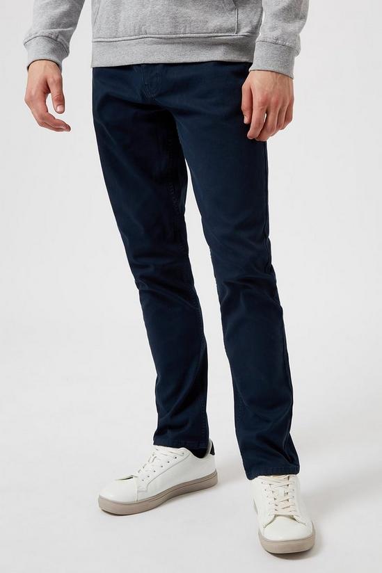 Burton Navy Cord Trousers 2