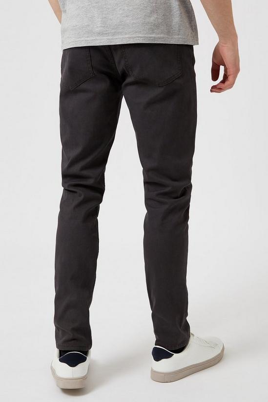 Burton Charcoal Cord Trousers 3