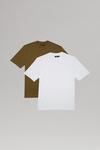 Burton 2 Pack Relaxed Fit Short Sleeve Assorted  T-Shirt thumbnail 1