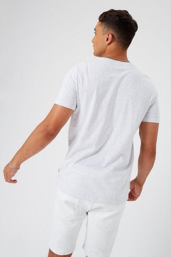 Burton Camel Mixed Slim Fit T-Shirt 3