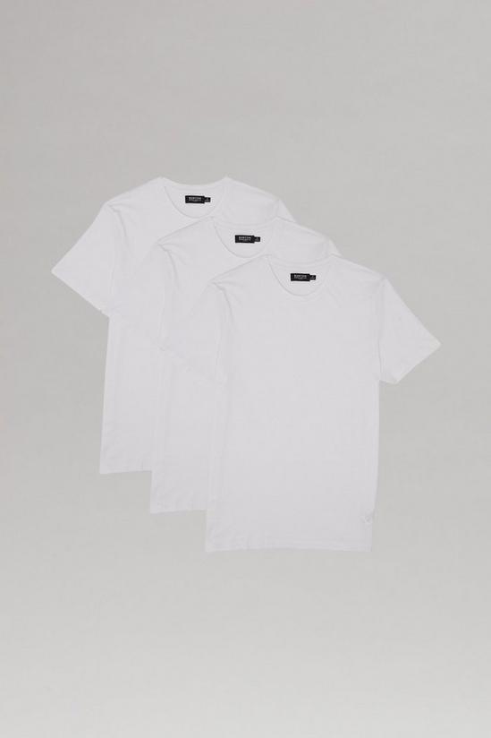 Burton 3 Pack White Crew Neck T-shirts 1