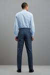 Burton Slim Fit Blue Fine Multi Check Suit Trousers thumbnail 3