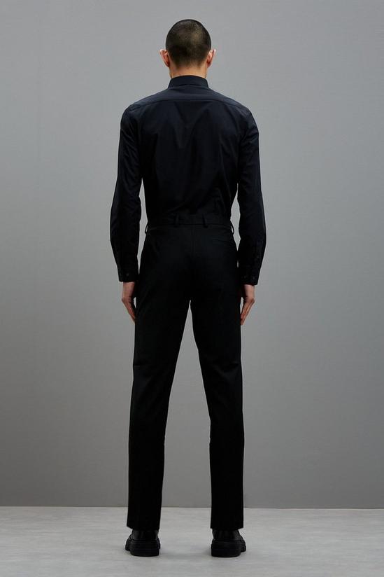 Burton Slim Fit Black Smart Trousers 3