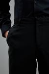 Burton Slim Fit Black Smart Trousers thumbnail 4