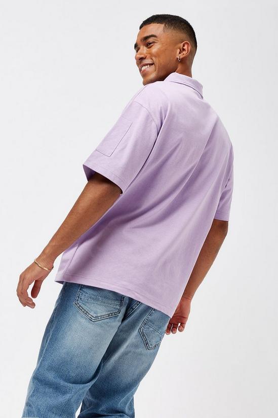 Burton Relaxed Fit Zip Arm Pocket Polo 3