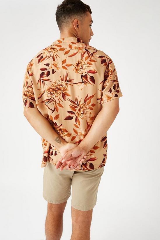 Burton Caramel Floral Shirt 3